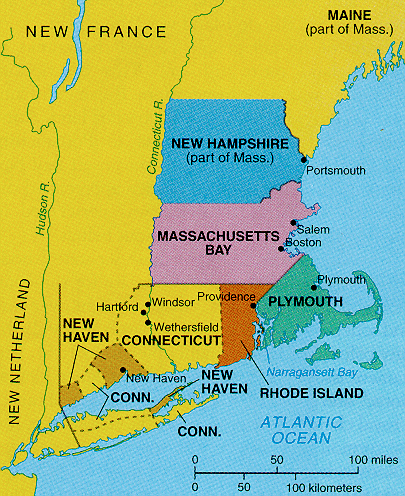 Map Of 13 Original Colonies. 13 Originals